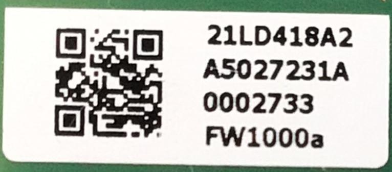 LED DRIVER PARA TV SONY / NUMERO DE PARTE A-5027-231-A / 1-010-530-11 / A5027231A / 0002733 / 21LD418A2 / FW1000a / PANEL HDBO075DDU02 / MODELO XR-75Z9J / XR75Z9J - Imagen 2